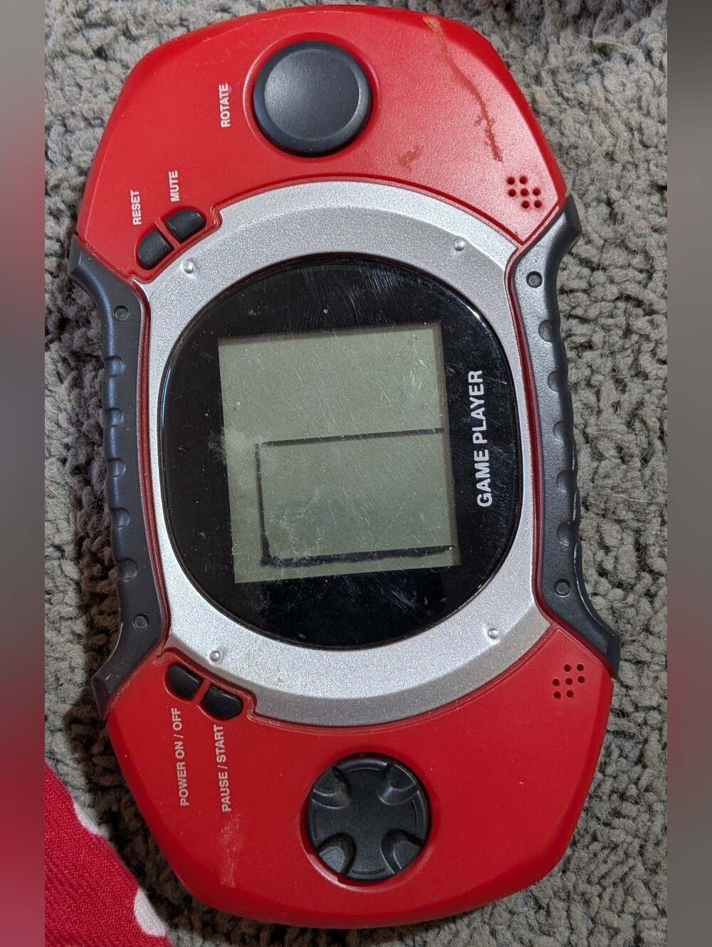 Vintage Generic Tetris Style Portable Handheld Game Player